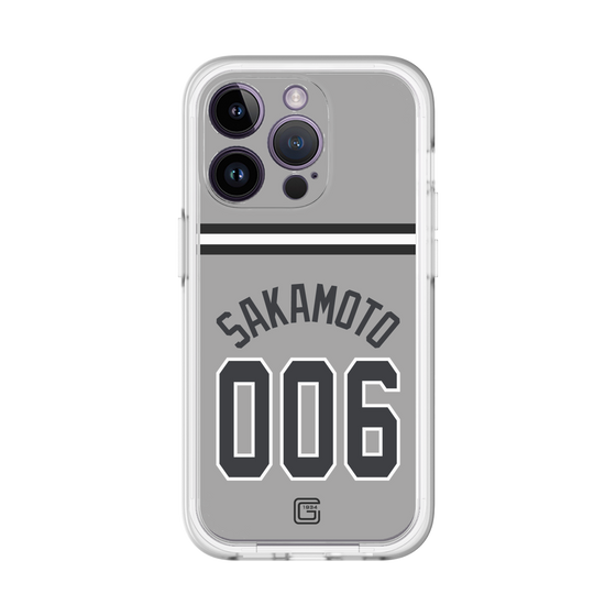 スリムプロテクションプレミアムケース［ 読売ジャイアンツ - #006 SAKAMOTO - ビジター ］