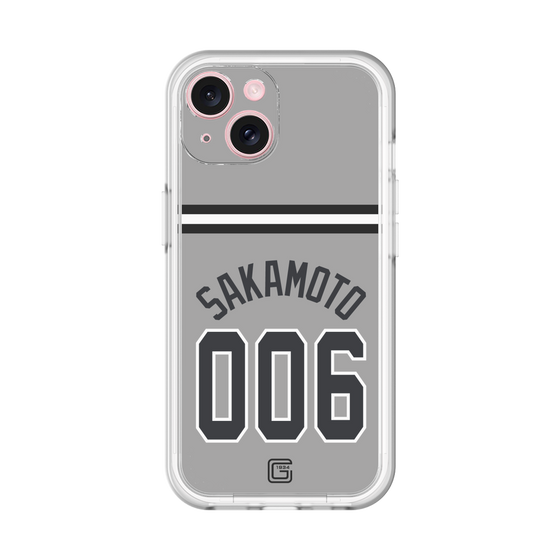 スリムプロテクションプレミアムケース［ 読売ジャイアンツ - #006 SAKAMOTO - ビジター ］
