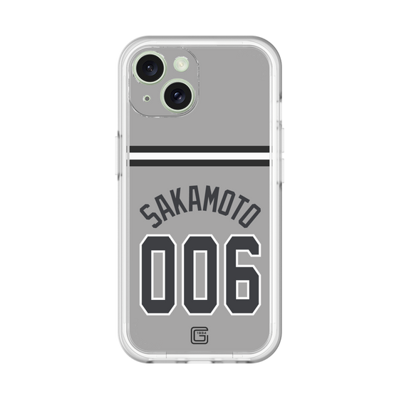 スリムプロテクションプレミアムケース［ 読売ジャイアンツ - #006 SAKAMOTO - ビジター ］