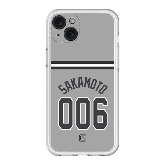 スリムプロテクションプレミアムケース［ 読売ジャイアンツ - #006 SAKAMOTO - ビジター ］