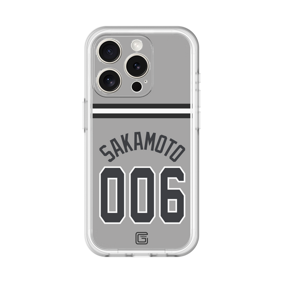 スリムプロテクションプレミアムケース［ 読売ジャイアンツ - #006 SAKAMOTO - ビジター ］