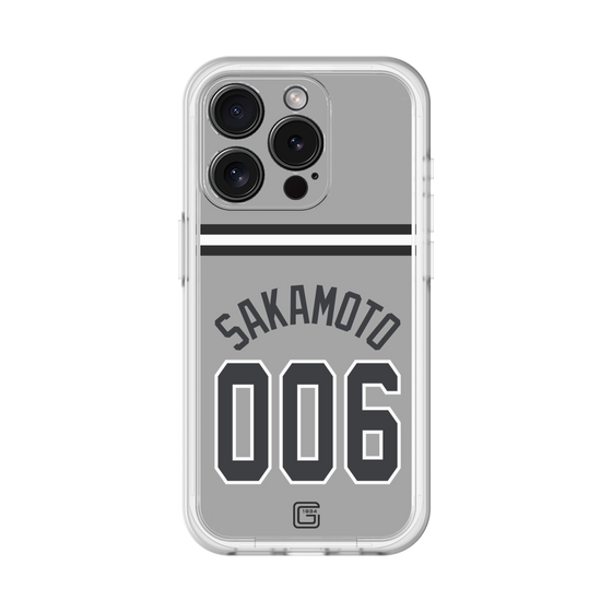 スリムプロテクションプレミアムケース［ 読売ジャイアンツ - #006 SAKAMOTO - ビジター ］