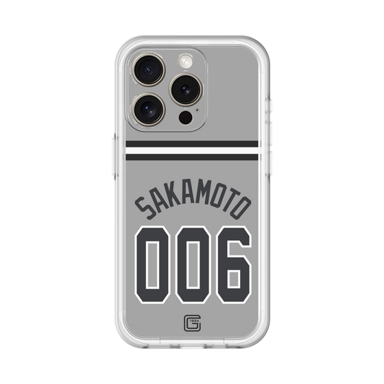 スリムプロテクションプレミアムケース［ 読売ジャイアンツ - #006 SAKAMOTO - ビジター ］