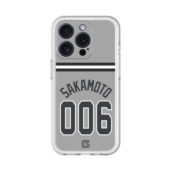 スリムプロテクションプレミアムケース［ 読売ジャイアンツ - #006 SAKAMOTO - ビジター ］