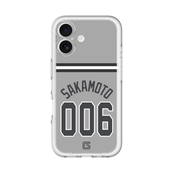 スリムプロテクションプレミアムケース［ 読売ジャイアンツ - #006 SAKAMOTO - ビジター ］
