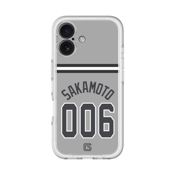 スリムプロテクションプレミアムケース［ 読売ジャイアンツ - #006 SAKAMOTO - ビジター ］