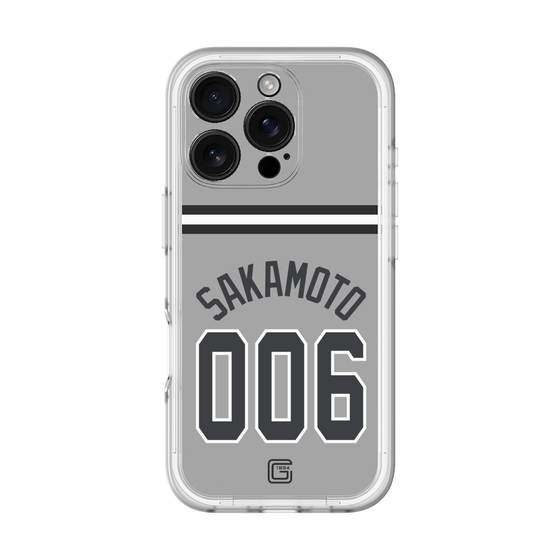 スリムプロテクションプレミアムケース［ 読売ジャイアンツ - #006 SAKAMOTO - ビジター ］