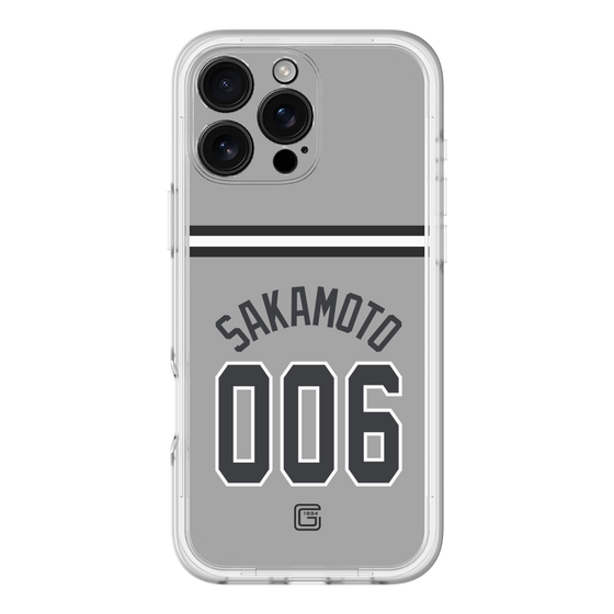 スリムプロテクションプレミアムケース［ 読売ジャイアンツ - #006 SAKAMOTO - ビジター ］