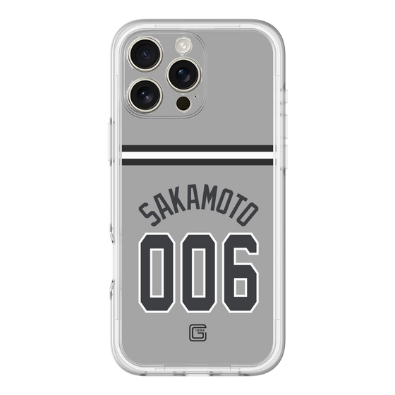スリムプロテクションプレミアムケース［ 読売ジャイアンツ - #006 SAKAMOTO - ビジター ］