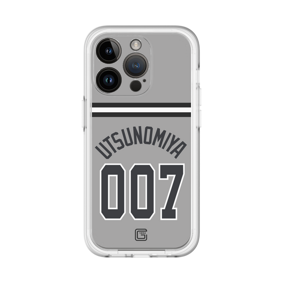スリムプロテクションプレミアムケース［ 読売ジャイアンツ - #007 UTSUNOMIYA - ビジター ］