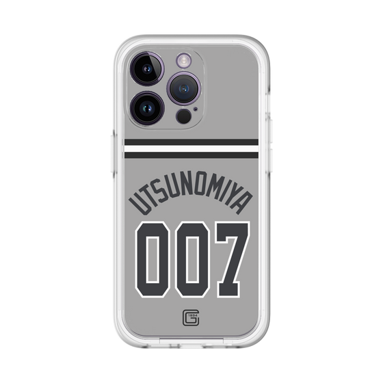 スリムプロテクションプレミアムケース［ 読売ジャイアンツ - #007 UTSUNOMIYA - ビジター ］
