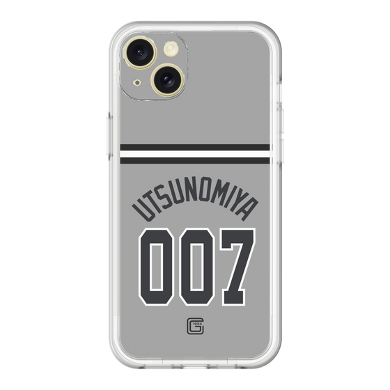 スリムプロテクションプレミアムケース［ 読売ジャイアンツ - #007 UTSUNOMIYA - ビジター ］