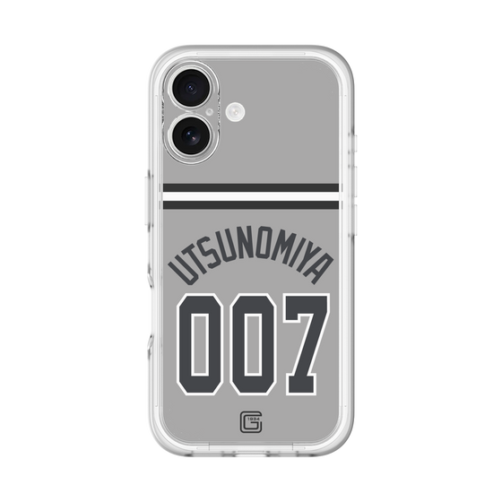 スリムプロテクションプレミアムケース［ 読売ジャイアンツ - #007 UTSUNOMIYA - ビジター ］