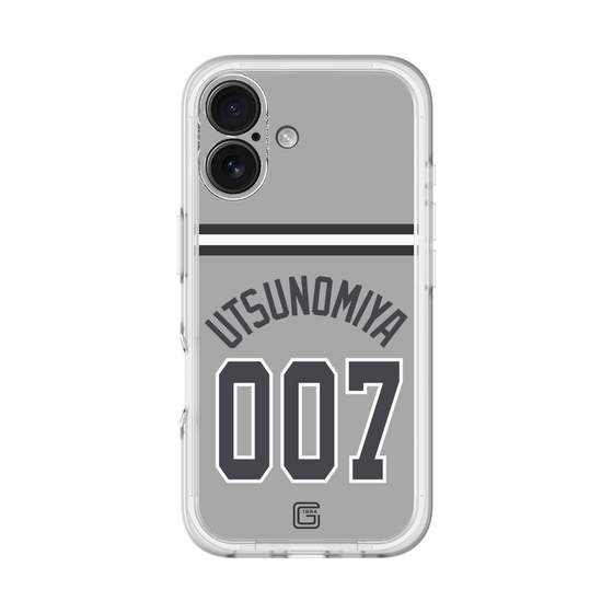 スリムプロテクションプレミアムケース［ 読売ジャイアンツ - #007 UTSUNOMIYA - ビジター ］