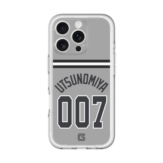 スリムプロテクションプレミアムケース［ 読売ジャイアンツ - #007 UTSUNOMIYA - ビジター ］