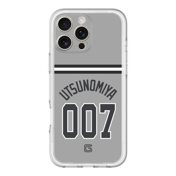 スリムプロテクションプレミアムケース［ 読売ジャイアンツ - #007 UTSUNOMIYA - ビジター ］