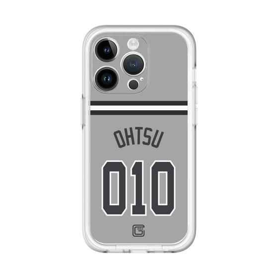 スリムプロテクションプレミアムケース［ 読売ジャイアンツ - #010 OHTSU - ビジター ］