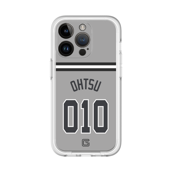 スリムプロテクションプレミアムケース［ 読売ジャイアンツ - #010 OHTSU - ビジター ］