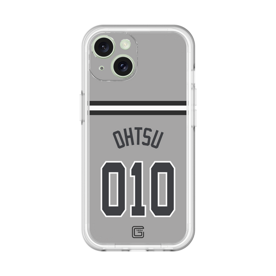 スリムプロテクションプレミアムケース［ 読売ジャイアンツ - #010 OHTSU - ビジター ］