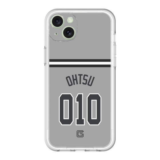 スリムプロテクションプレミアムケース［ 読売ジャイアンツ - #010 OHTSU - ビジター ］