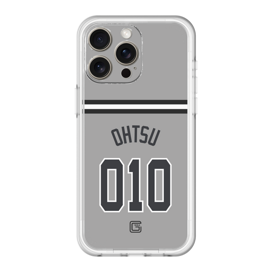 スリムプロテクションプレミアムケース［ 読売ジャイアンツ - #010 OHTSU - ビジター ］