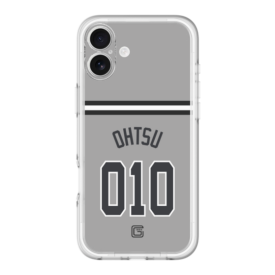 スリムプロテクションプレミアムケース［ 読売ジャイアンツ - #010 OHTSU - ビジター ］