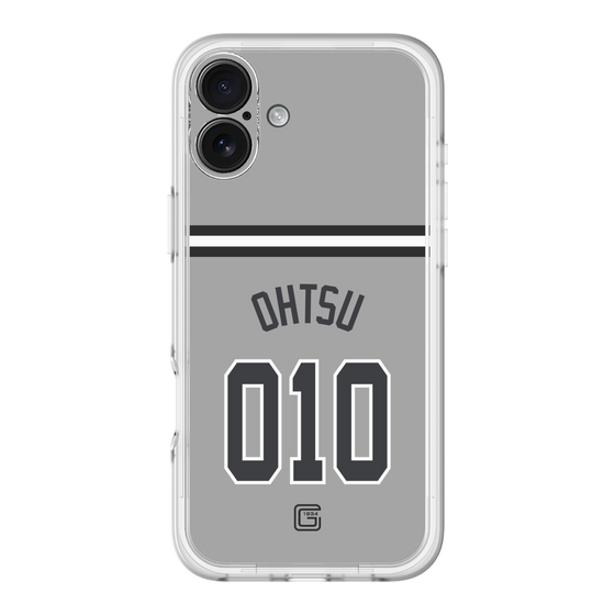スリムプロテクションプレミアムケース［ 読売ジャイアンツ - #010 OHTSU - ビジター ］