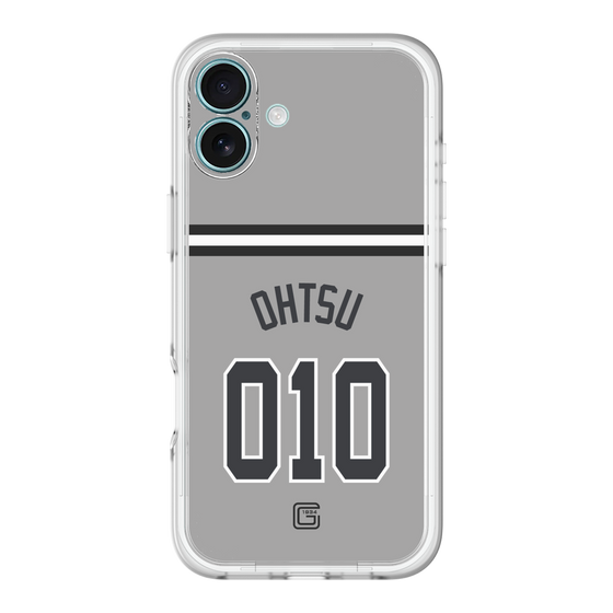 スリムプロテクションプレミアムケース［ 読売ジャイアンツ - #010 OHTSU - ビジター ］
