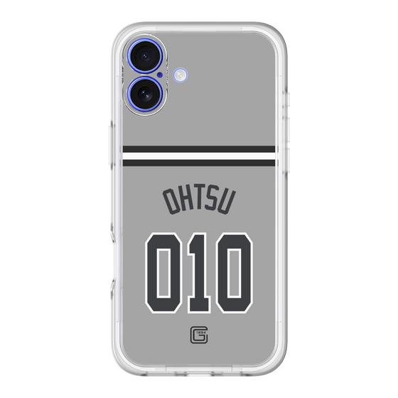 スリムプロテクションプレミアムケース［ 読売ジャイアンツ - #010 OHTSU - ビジター ］