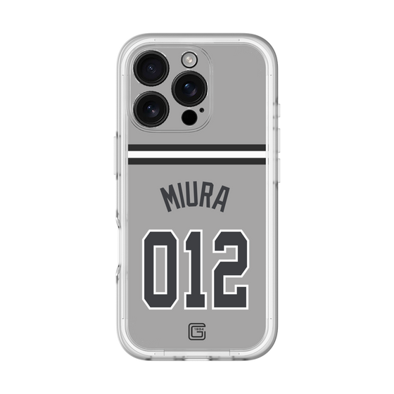 スリムプロテクションプレミアムケース［ 読売ジャイアンツ - #012 MIURA - ビジター ］