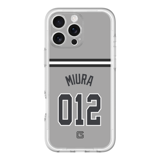 スリムプロテクションプレミアムケース［ 読売ジャイアンツ - #012 MIURA - ビジター ］
