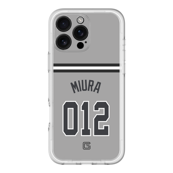 スリムプロテクションプレミアムケース［ 読売ジャイアンツ - #012 MIURA - ビジター ］