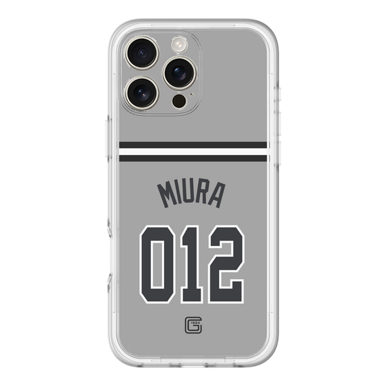 スリムプロテクションプレミアムケース［ 読売ジャイアンツ - #012 MIURA - ビジター ］
