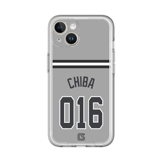 スリムプロテクションプレミアムケース［ 読売ジャイアンツ - #016 CHIBA - ビジター ］