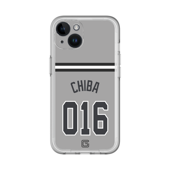 スリムプロテクションプレミアムケース［ 読売ジャイアンツ - #016 CHIBA - ビジター ］