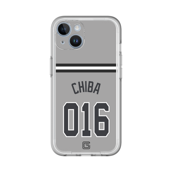 スリムプロテクションプレミアムケース［ 読売ジャイアンツ - #016 CHIBA - ビジター ］