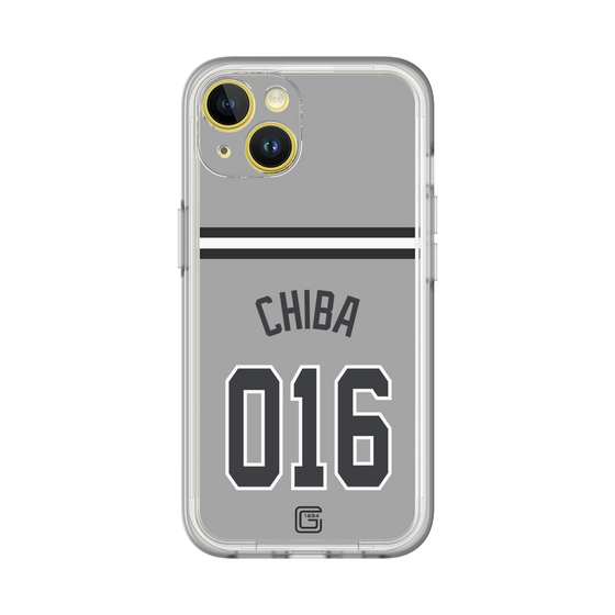 スリムプロテクションプレミアムケース［ 読売ジャイアンツ - #016 CHIBA - ビジター ］