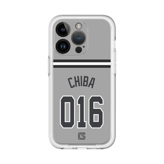 スリムプロテクションプレミアムケース［ 読売ジャイアンツ - #016 CHIBA - ビジター ］
