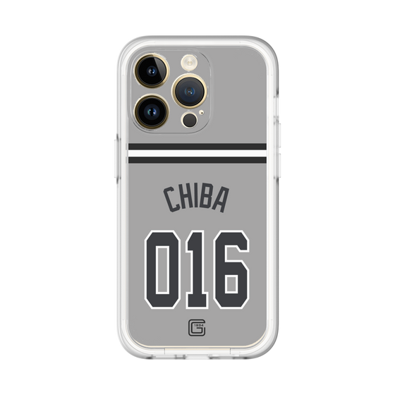 スリムプロテクションプレミアムケース［ 読売ジャイアンツ - #016 CHIBA - ビジター ］