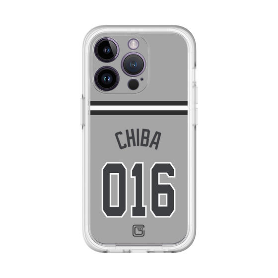 スリムプロテクションプレミアムケース［ 読売ジャイアンツ - #016 CHIBA - ビジター ］