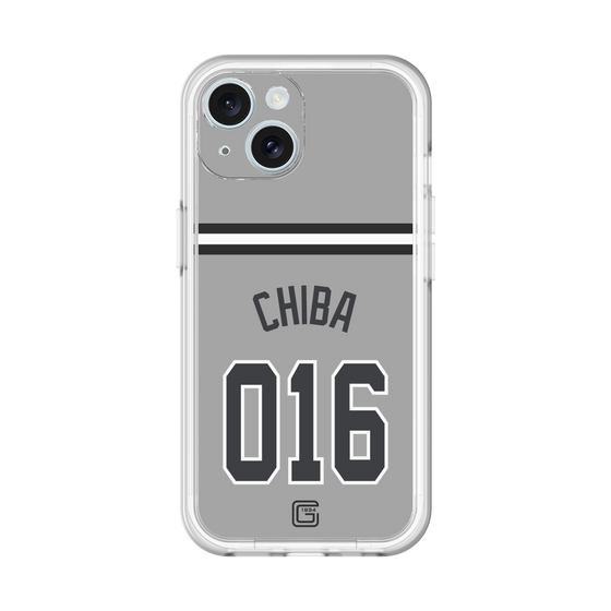スリムプロテクションプレミアムケース［ 読売ジャイアンツ - #016 CHIBA - ビジター ］