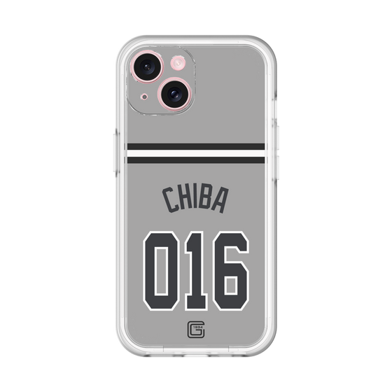 スリムプロテクションプレミアムケース［ 読売ジャイアンツ - #016 CHIBA - ビジター ］
