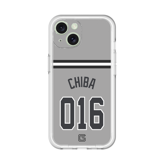 スリムプロテクションプレミアムケース［ 読売ジャイアンツ - #016 CHIBA - ビジター ］