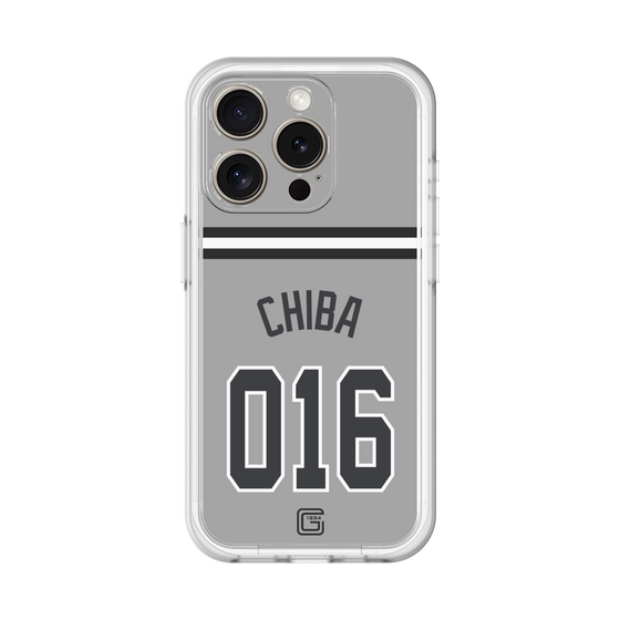 スリムプロテクションプレミアムケース［ 読売ジャイアンツ - #016 CHIBA - ビジター ］