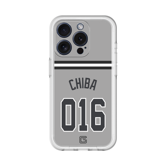 スリムプロテクションプレミアムケース［ 読売ジャイアンツ - #016 CHIBA - ビジター ］