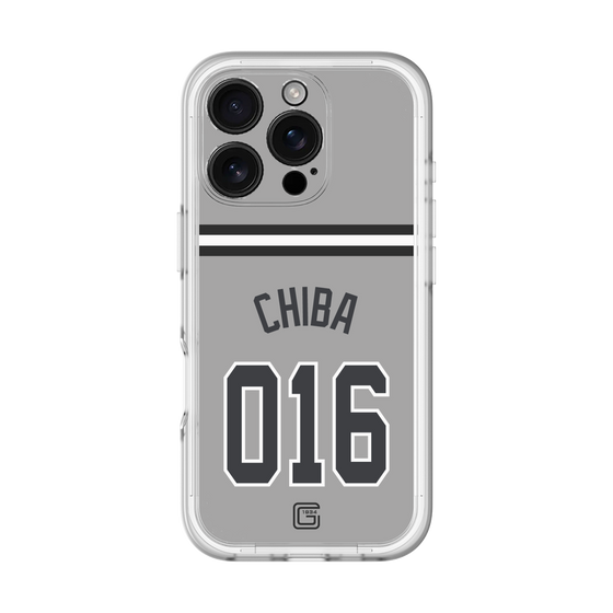 スリムプロテクションプレミアムケース［ 読売ジャイアンツ - #016 CHIBA - ビジター ］