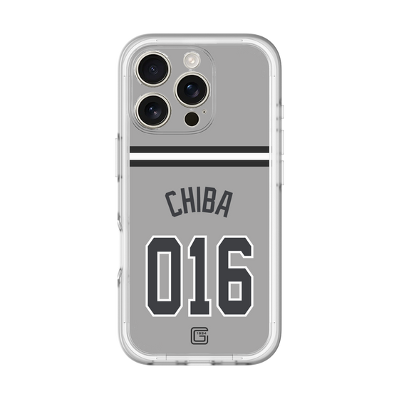 スリムプロテクションプレミアムケース［ 読売ジャイアンツ - #016 CHIBA - ビジター ］