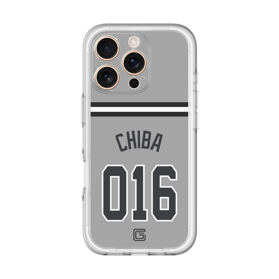 スリムプロテクションプレミアムケース［ 読売ジャイアンツ - #016 CHIBA - ビジター ］
