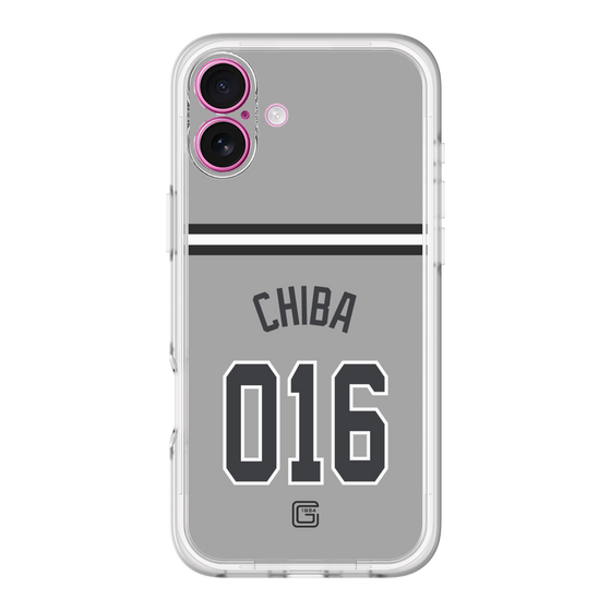 スリムプロテクションプレミアムケース［ 読売ジャイアンツ - #016 CHIBA - ビジター ］