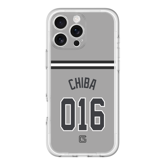 スリムプロテクションプレミアムケース［ 読売ジャイアンツ - #016 CHIBA - ビジター ］